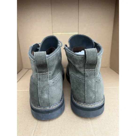 Timberland Squall Canyon Wingtip Chukka Boots Gray Suede  display picture 1